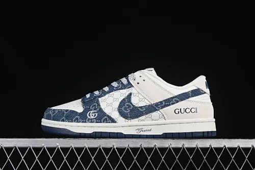 All categories Nk SB Dunk Series Nk SB Dunk Low High-end customized low-top sneakers Nike SB Dunk Low Gucci co-branded blue jeans Anniversary high-end customized low-top casual sneakers CH8311-285